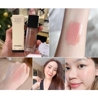 แท้ 💯% CHANEL LES BEIGE WATER FRESH BLUSH 15 ML