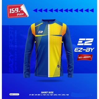 ขายส่งแพค10ตัว เสื้อกีฬาแขนยาว Eazy sport EZ-A2004