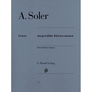 ANTONIO SOLER Selected Piano Sonatas (HN475)