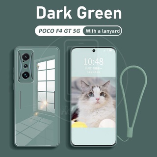 เคสโทรศัพท์มือถือกระจกนิรภัย แบบแข็ง สําหรับ Xiaomi Poco F4 GT 5G