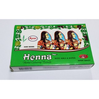 เฮนน่า สมุนไพร ย้อมผม (henna)