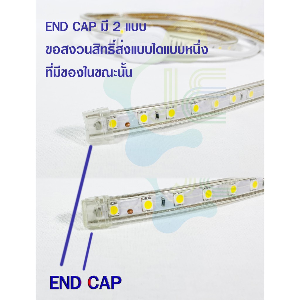 ไฟเส้นพร้อมใช้ LED ROPE LIGHT 5050 with Plug 220VAC and End cap Waterproof ราคา ถูกที่สุด ดีลบีเคเค แกลเลอรีภาพที่ 4