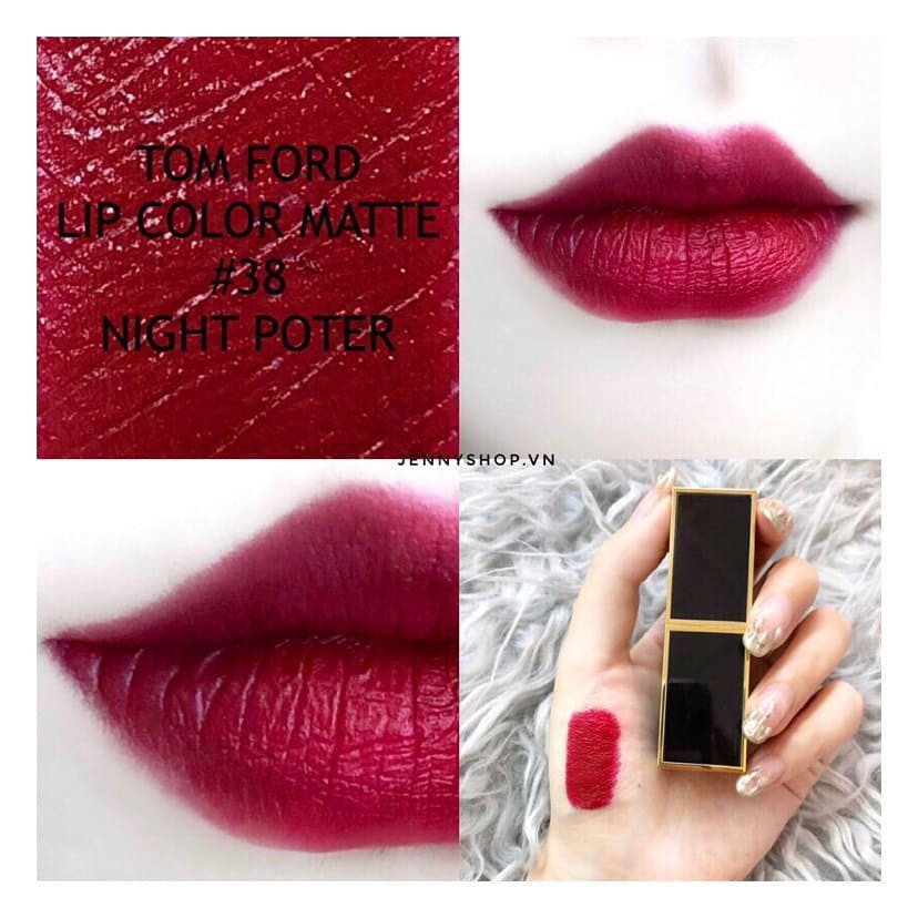 พร้อมส่ง Tom Ford LIP COLOR #38 NIGHT PORTER | Shopee Thailand