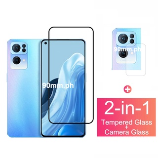 ฟิล์มกระจกนิรภัยกันรอยหน้าจอ แบบเต็มจอ สําหรับ OPPO Reno 7 Pro Reno7 6 5 4 Pro Reno 7Z 6Z 5G A95 A16K A16 A55