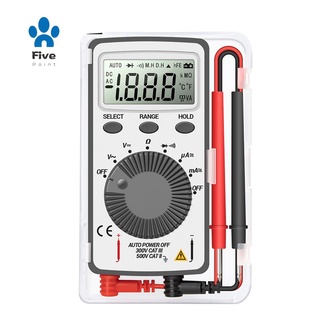 Aneng AN101 เครื่องทดสอบมัลติมิเตอร์ดิจิทัล ขนาดเล็ก DC/AC แรงดันไฟฟ้า กระแสไฟ Lcr Meter แบบพกพา มืออาชีพ