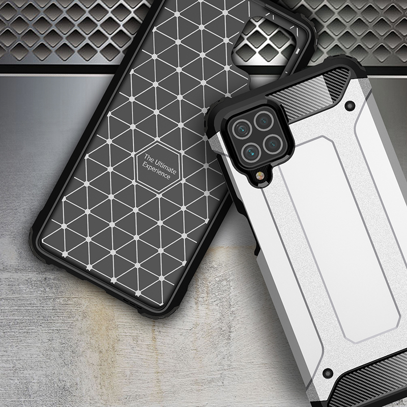 Samsung Galaxy F62 M62 Case Hybrid Armor Shockproof Rugged Bumper 