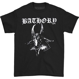 New Bathory Mens Goat T-shirt Black discount