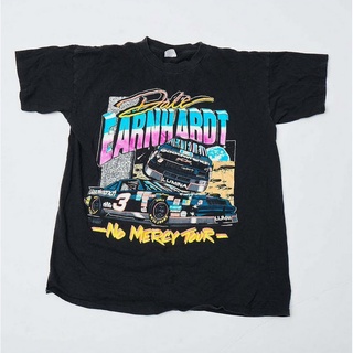 เสื้อยืด พิมพ์ลาย Dale Earnhardt Nascar No Mercy Tour สไตล์วินเทจยุค 90Sสามารถปรับแต่งได้
