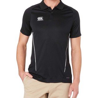 Polo Shirt, Canterbury Mens Team Dry Polo Black, เสื้อโปโล, เสื้อคอปก