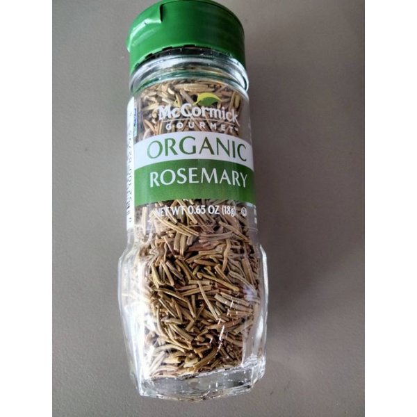McCormick Organic Rosemary ใบ โรสแมรี่ แม็คคอร์มิค18กรัม ราสุดฟิน