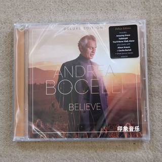 อัลบั้มใหม่ Andrea Bocelli Andrea Bocelli Believe Spiritual Healing Male Treble 2020 พร้อมส่ง