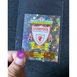 Liverpool การ์ดตราสโมสรลิเวอร์พูล ปี 1997.
