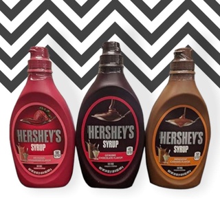 ราคาHershey\'s Caramel / Strawberry / Chocolate Syrup