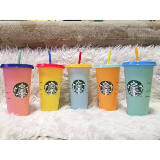 2019 Starbucks Thailand Colour Changing Reusable Cold Cups