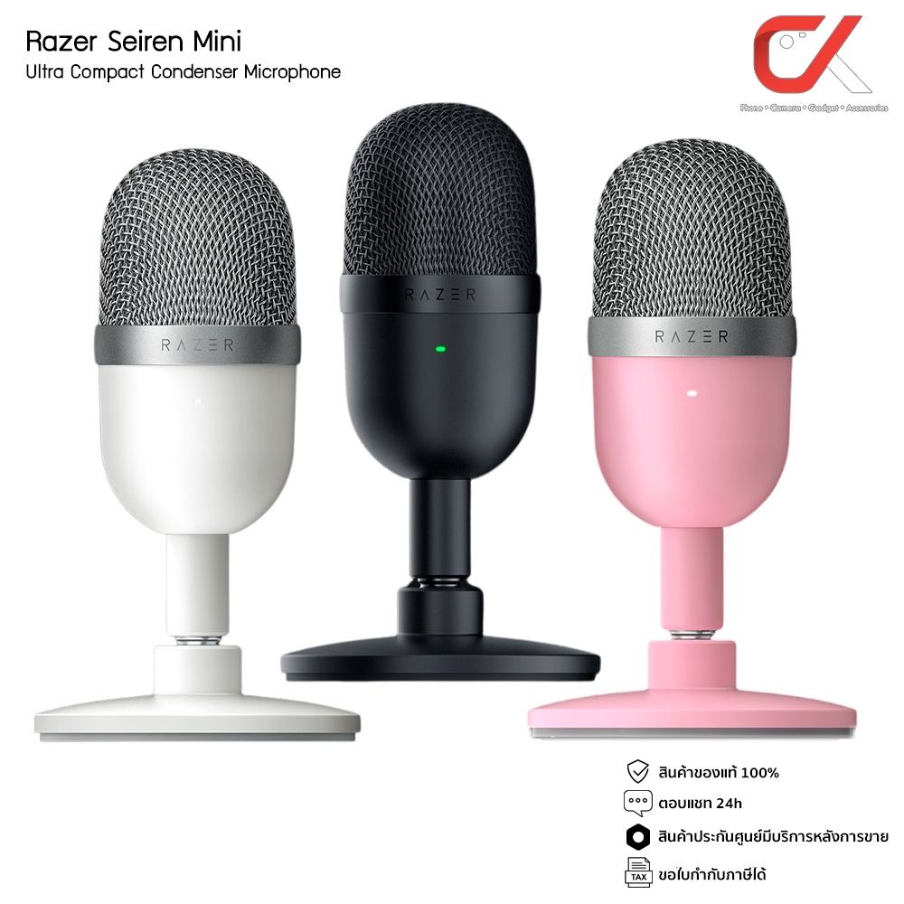 Razer Seiren Mini Ultra Compact Condenser Microphone Gaming