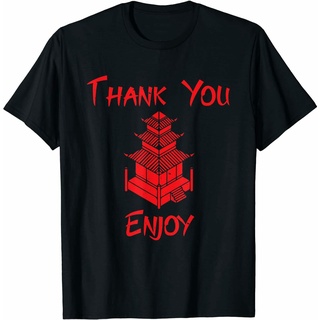 เสื้อยืดโอเวอร์ไซส์เสื้อยืด พิมพ์ลายมังงะ ThankS You Enjoy สไตล์จีน สําหรับแต่งกายS-3XL