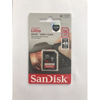 Sandisk SD CARD หน่วยความจํากล้องวิดีโอ 16GB อย่างเป็นทางการ