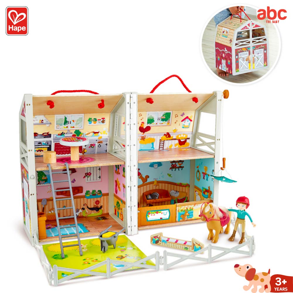 Hape - Pony Club Ranch        คลับตุ๊กตาฟาร์มโพนี่        3Y+ รูปที่ 2