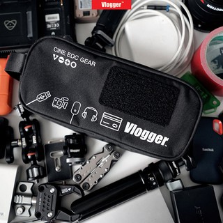 Vlogger Universal Photography Tools Camera Storage Bag กระเป๋าผ้า จัดระเบียบอุปกรณ์กล้องถ่ายรูป ไมโครโฟน อิเล็กทรอนิกส์