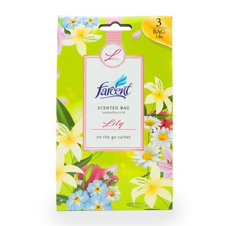 น้ำหอมปรับอากาศ FARCENT 10g LILYAIR FRESHENER PERFUME FARCENT 10g LILY