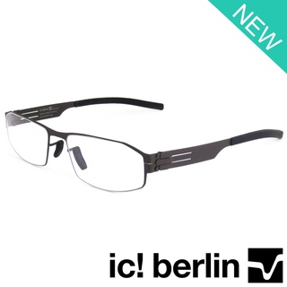 Fashion แว่นตา รุ่น IC BERLIN 002 C-6 สีน้ำตาล Arne กรอบแว่นตา สำหรับตัดเลนส์ ทรงสปอร์ต วัสดุ สแตนเลสสตีล ขาข้อต่อ