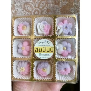 ขนมไทยสัมปันนี อบควันเทียน หวานน้อย สูตรนุ่มละมุน