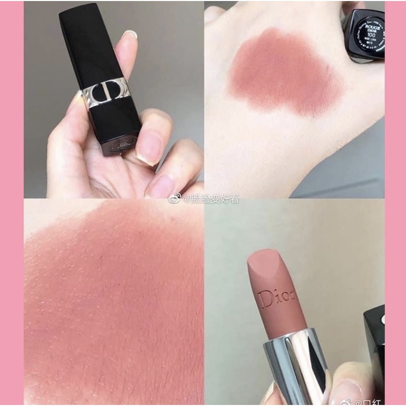 dior lipstick 100