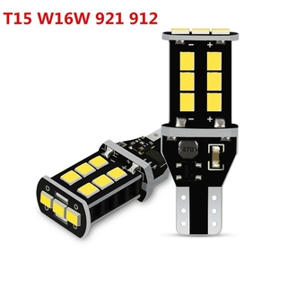 W16W T15 Led Bulbs 2835 Smd Canbus Obc ไฟ Led ไฟสํารองไฟรถยนต์ 921 912 W 16 W Led Dc12V