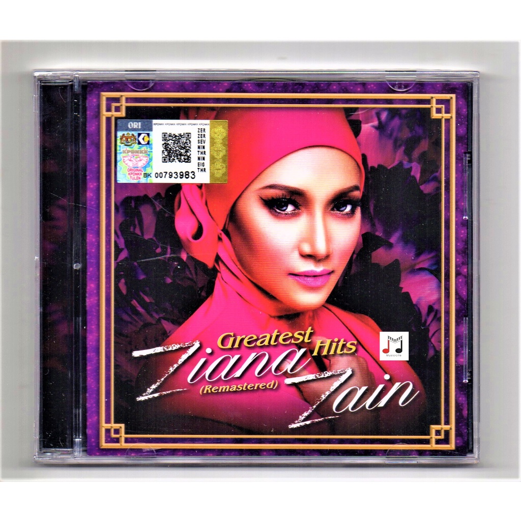 Ziana Zain - Greatest Hits ( Remastered ) ( 2 CD )