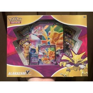 Pokemon - Alakazam V Box - Factory Sealed ใหม่!!