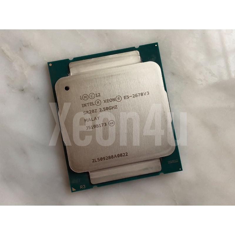 Intel Xeon E5-2678 v3 (SR20Z) 2.5GHz 12 Core 24 Thread 120W LGA2011-3 CPU Retail x99/c612