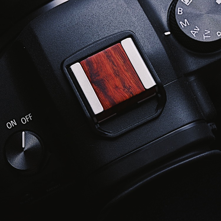 King ต้นฉบับCanon wooden Hot Shoe COVER Canon EOS R5 R6กล้องดิจิตอลเต็ม