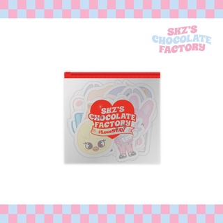 [งานโพลารอยด์ มือหนึ่ง] [SKZS ช็อคโกแลต แฟคทอรี่ สกู๊ต] SKZ x SKZOO STICKER PACK