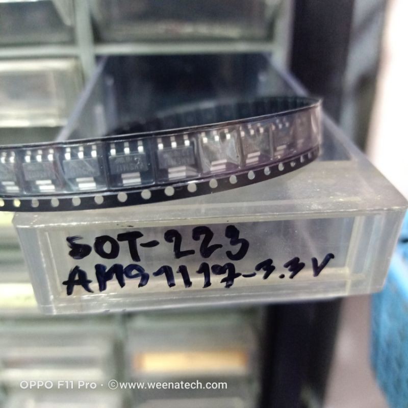100pcs/lot AMS1117-3.3 AMS1117-3.3V AMS1117 LM1117 1117 SOT-223 In - Foto 9
