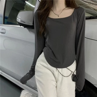 เสื้อยืดมีสีไห้เลือก เสื้อเเขนยาวพร้อมส่งราคาถูก