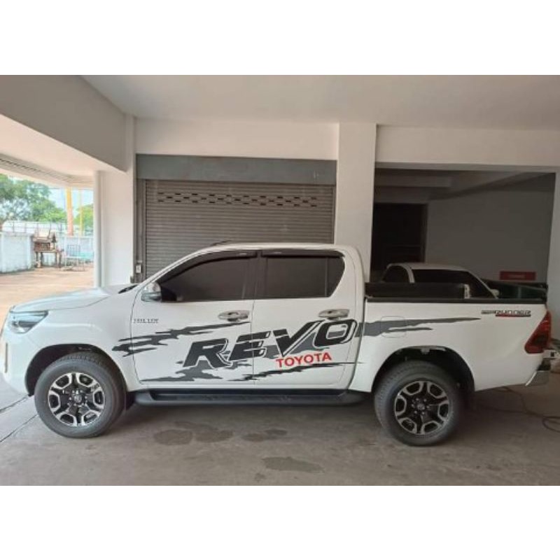 SFR02 Sticker TOYOTA REVO สติ๊กเกอร์ติดรถ สติ๊กเกอร์ สติ๊กเกอร์แต่งรถ ...