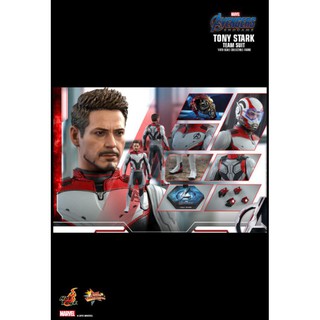 HOT TOYS MMS537 AVENGERS : ENDGAME - TONY STARK (TEAM SUIT) Lots.HK