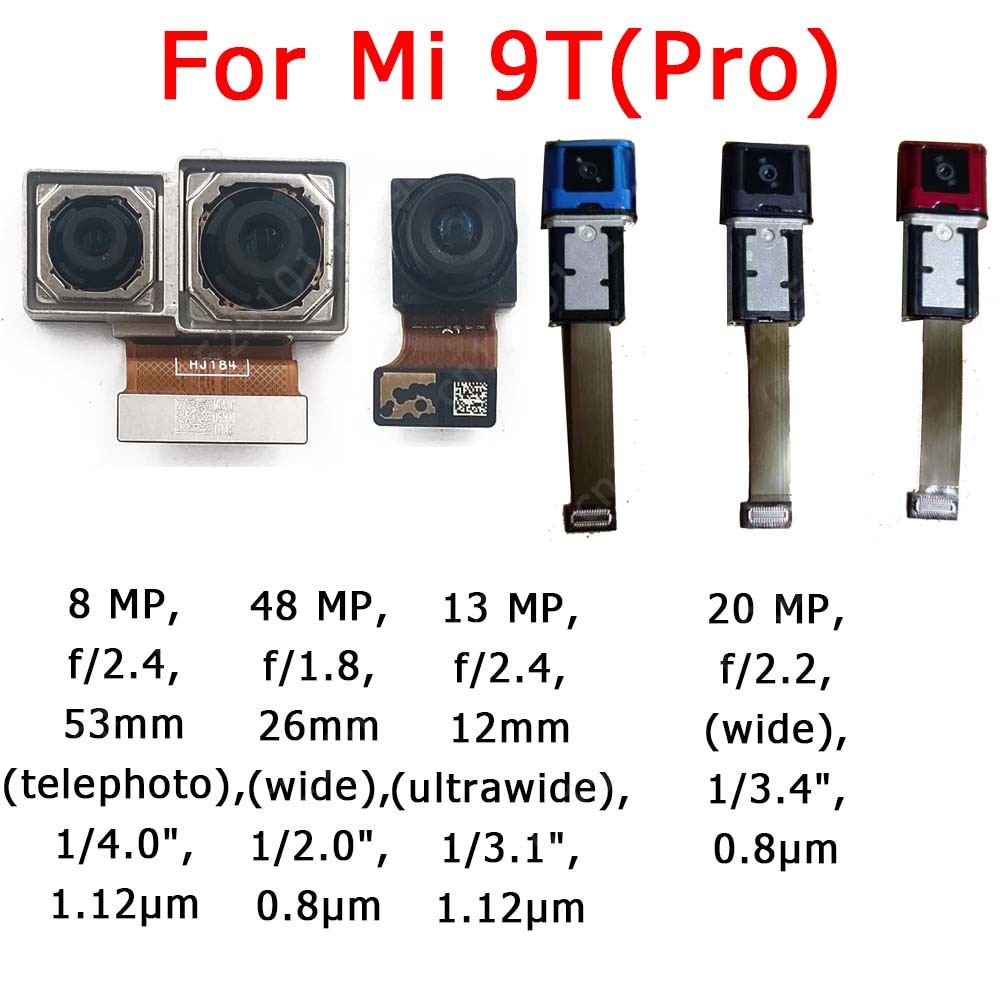 แท้ อะไหล่โมดูลกล้องหน้า หลัง แบบเปลี่ยน สําหรับ Xiaomi Mi 9T Redmi K20 Pro