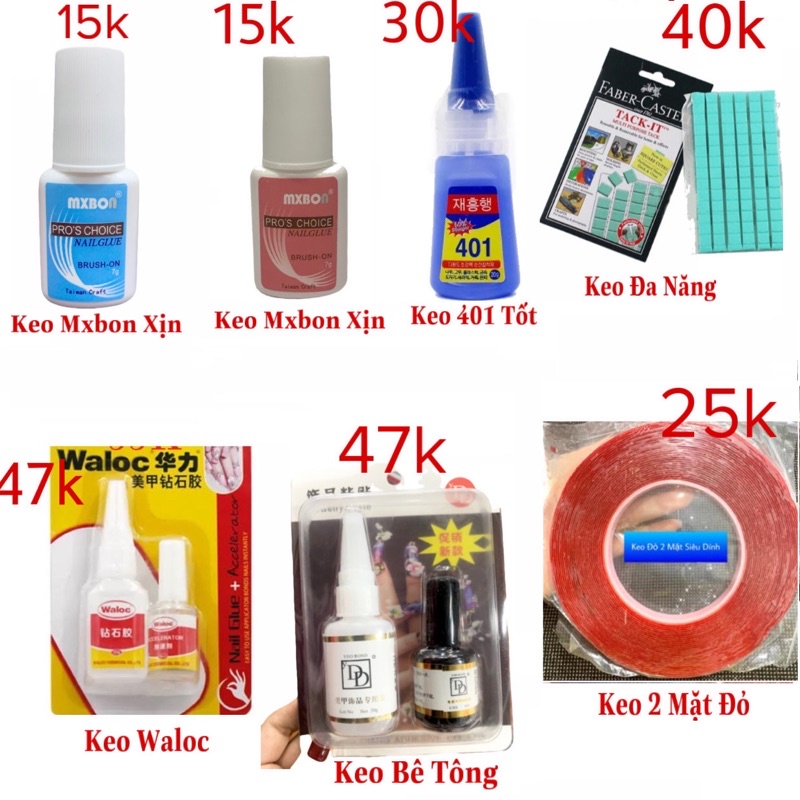 Mxbon Glue - กาว 401 - กาว Waloc อย่างดี
