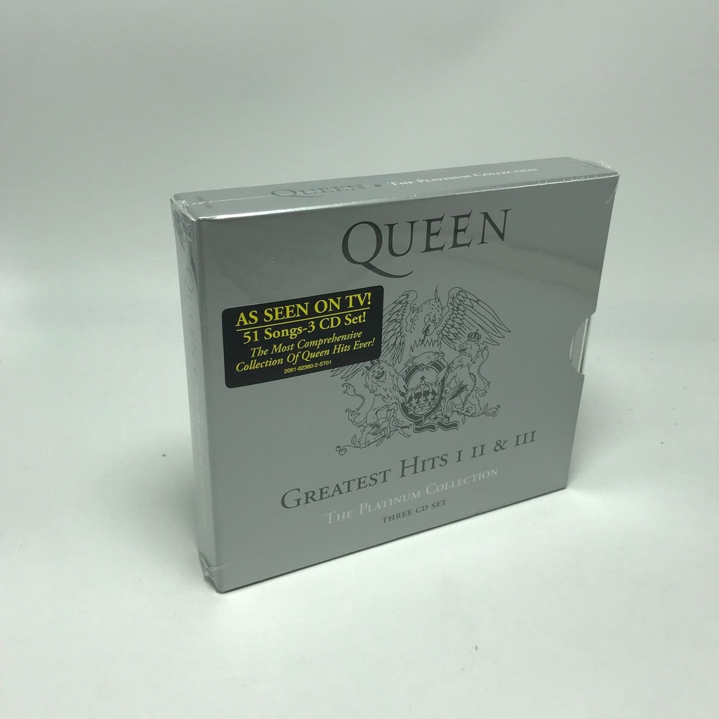 ﹊ □♞ชุดใหม่ CD Queen Queen Greatest Hits ปกแข็ง 3CD