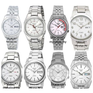 นาฬิกาข้อมือ SEIKO 5 รุ่น SNK355K1, SNK613K1, SNK369K1, SNKA13K1, SNK601K1, SNKE49K1, SNKA19K1, SNXJ89