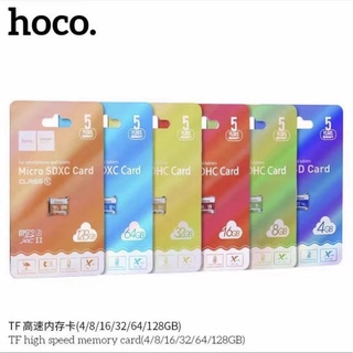 เมม โมรี่การ์ด Micro SD Card การ์ดความจำ Hoco Class10 ความจุ4GB /8GB /16GB /32GB /64GB /128GB ของแท้ 100%