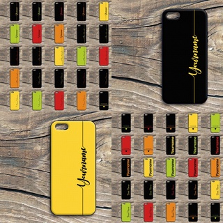 เคส iPhone 5 / เคส iPhone 5s / เคส iPhone Se เคสพิมพ์ชื่อ เคสชื่อ เคสสกรีนชื่อ เคสใส่ชื่อตัวเอง เคสใส่ชื่อ