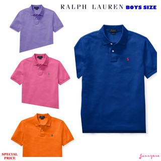 RALPH LAUREN CLASSIC FIT COTTON MESH POLO (BOYS SIZE 8-20 YEARS)