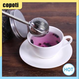 Copoti ที่กรองชาสเตนเลส ทรงลูกบอล แบบพกพา สำหรับชา เครื่องเทศ