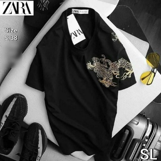 Zara เสื้อยืดแขนสั้น