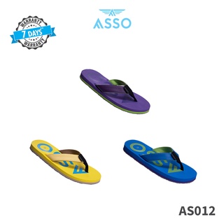 ASSO รองเท้าแตะ รุ่น AS012 ใส่สบาย เหมาะสำหรับทุกเพศทุกวัย(480)