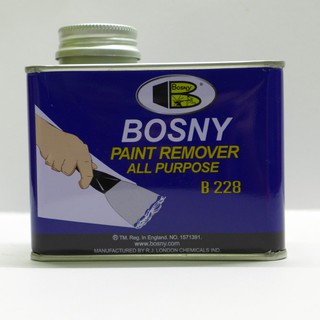 BOSNY น้ำยาลอกสี บอสนี่ PAINT REMOVER ALL PURPOSE ขนาด 400 กรัม