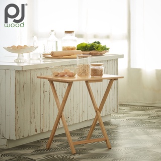 โต๊ะพับไม้ สไตล์ มินิมอล  TV Tray Folding Table Minimal Style