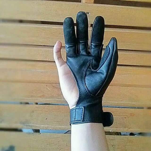 ถุงมือยิงธนู/สําหรับป้องกันด้านขวา/นิ้วเมื่อสายที่น่าสนใจ